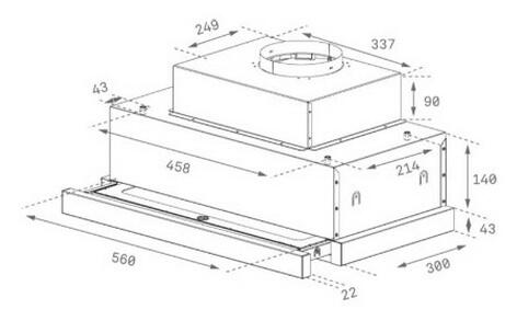 Вытяжка TEKA CNL 6815 PLUS INOX