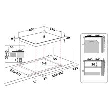 Поверхность газовая WHIRLPOOL GMT 6422 OW Поверхность газовая WHIRLPOOL GMT 6422 OW