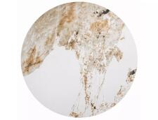 Стол журнальный SIGNAL CYPRUS B белый/черный, 48/45