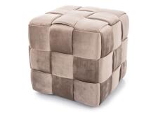 Пуф SIGNAL CASEL Velvet темно-бежевый