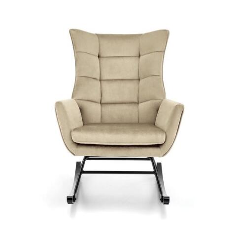 Кресло-качалка HALMAR BAZALTO бежевый