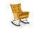 Кресло-качалка HALMAR BAZALTO горчичный
