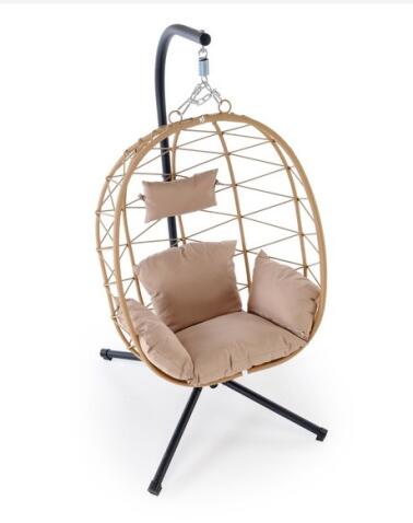 Кресло HALMAR SNAKE натуральный/бежевый