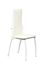 Стул ВВР Прага белый/белый, экокожа