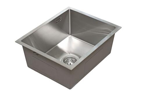 Кухонная мойка из нержавейки BLANTEK LS-5444S Brushed (+500B40S1)