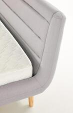 Кровать HALMAR ELANDA светло-серый/натуральный, 160/200