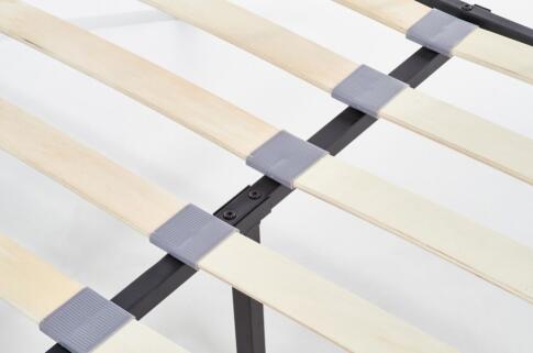 Кровать HALMAR LINDA черный, 120/200