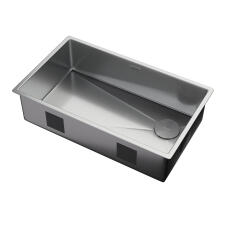 Мойка ZORG ZEROX 74 U / IF SIDE SF STEEL