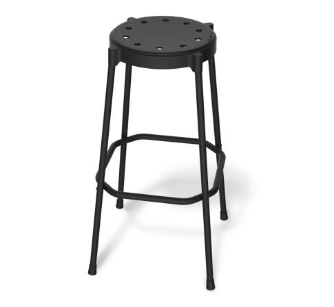 Каркас стула Sheffilton SHT-S48 артикул КС-48 черный муар (ЗАКАЗ КРАТНО 4 ШТ)