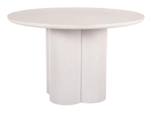 Стол обеденный SIGNAL ROSALIA светло-серый 120