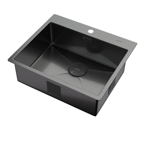 Мойка ZORG ZEROX 59 IF PVD GUNBLACK