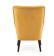 Кресло HALMAR DELGADO горчичный/черный