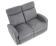 Диван HALMAR OSLO 2S раскладной, темно-серый