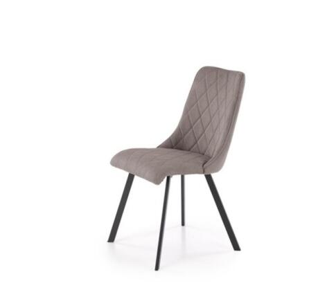 Стул HALMAR K561 серый/черный