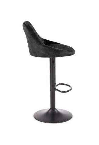 Стул барный HALMAR H101 черный/черный