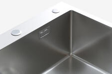 Кухонная мойка из нержавейки BLANTEK LS-5848ST Stone texture