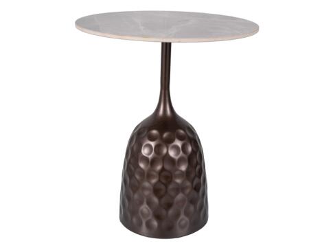 Стол журнальный SIGNAL MUTTI серый/коричневый античный 50/60