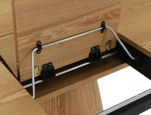 Стол обеденный SIGNAL ANGEL II дуб/дуб 120-160/120