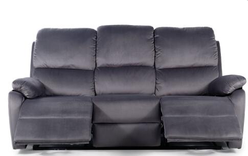 Диван SIGNAL SPENCER 3 Velvet Bluvel 14 раскладной, серый