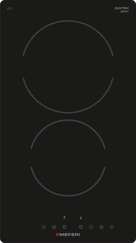 Варочная панель электрическая MEFERI MEH302BK COMFORT