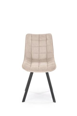 Стул HALMAR K549 бежевый/черный