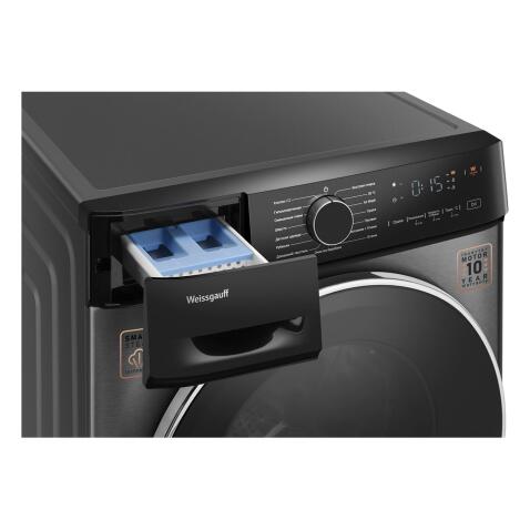 Стирально-сушильная машина WEISSGAUFF WMD 4828 Inverter Steam Grey
