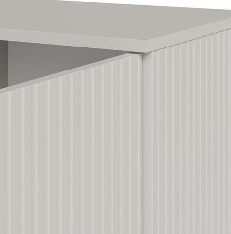 Комод HALMAR RANDOM 2 KM-1 кашемир/орех/черный