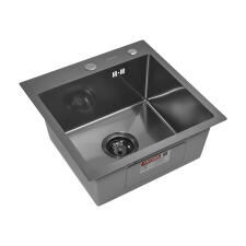 Мойка ARFEKA ECO AR 450*450 BLACK PVD NANO DECOR (настольная) Мойка ARFEKA ECO AR 450*450 BLACK PVD NANO DECOR (настольная)
