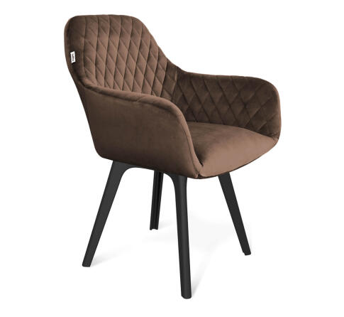 Стул Sheffilton SHT-ST38/S195 кофейный ликер/черный