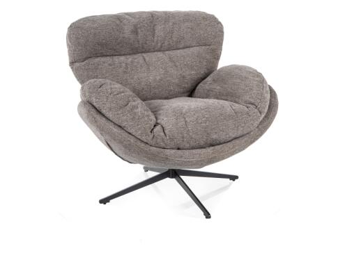 Кресло SIGNAL FLORENCE Raven серый/черный