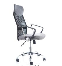 Кресло компьютерное SIGNAL Q-025 серый/черный, ткань