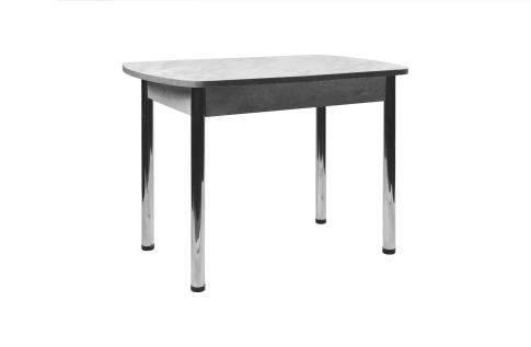 Стол ВВР Раздвижной пластиковый Лавант/Прямое хром, 110-150/70