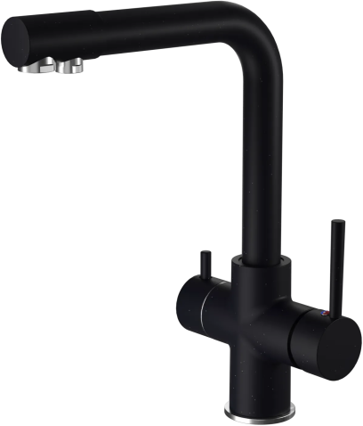 Смеситель для кухни GRANFEST QUARZ Z-5423 черный