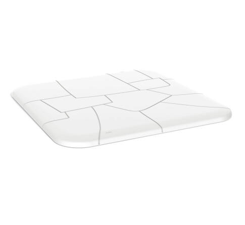 Стол Sheffilton SHT-TU104/TT30 83/83 белый/белый муар