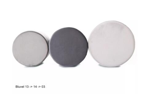 Пуф SIGNAL DOTI A Velvet Bluvel 13 серый