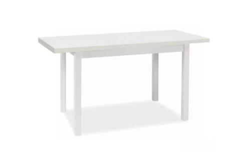 Стол обеденный SIGNAL ADAM белый мат/белый мат 120-160/68 Стол обеденный SIGNAL ADAM белый мат/белый мат 120-160/68