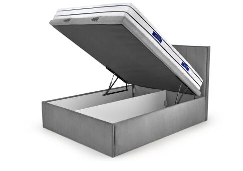 Кровать HALMAR ASENTO серый, 160/200