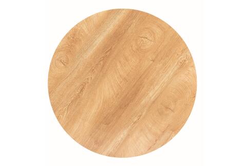 Стол обеденный SIGNAL AMADEO II дуб/черный мат 90