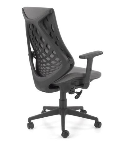 Кресло компьютерное HALMAR RUBIO серый/черный