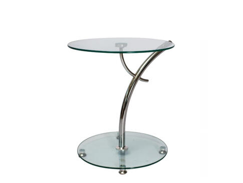 Стол журнальный SIGNAL MUNA металл/стекло