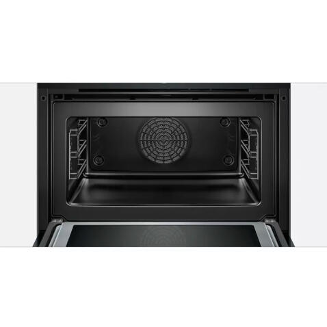 Духовой шкаф BOSCH компактный с СВЧ CMG633BB1