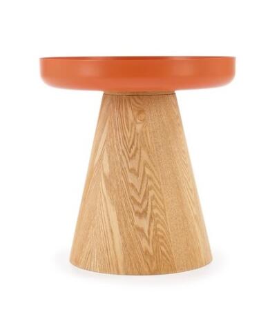 Стол журнальный HALMAR GINA корица/натуральный