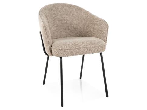 Стул SIGNAL NAO Noelle 30 бежевый/черный