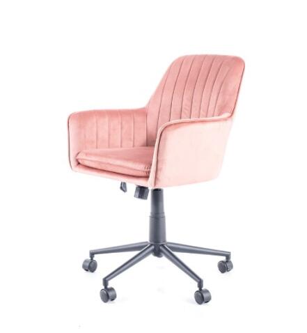 Кресло компьютерное SIGNAL Q-886 Velvet Bluvel 52 античный розовый