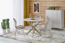 Стол обеденный HALMAR EDGAR кашемир/кашемир 100