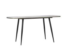 Стол ВВР Раздвижной пластиковый Лавант/бетон светлый/черный №2 110-150/70