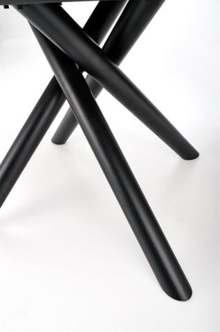 Стол обеденный HALMAR DERRICK дуб натуральный/черный 160-200/90