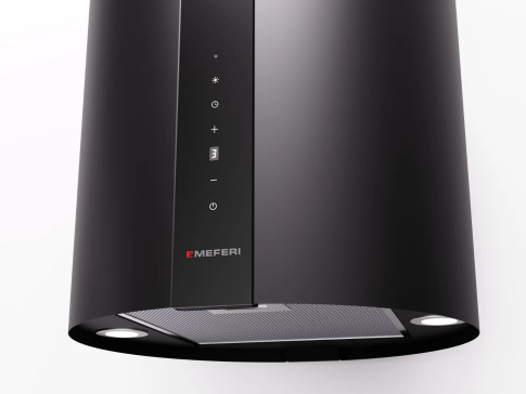 Вытяжка кухонная MEFERI TUBE40BK ISLA COMFORT PLUS