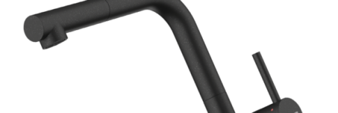 Смеситель для кухни Omoikiri Takamatsu-S-BL черный