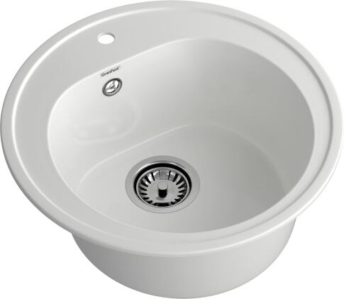 Кухонная мойка GRANFEST RONDO R-510 иней